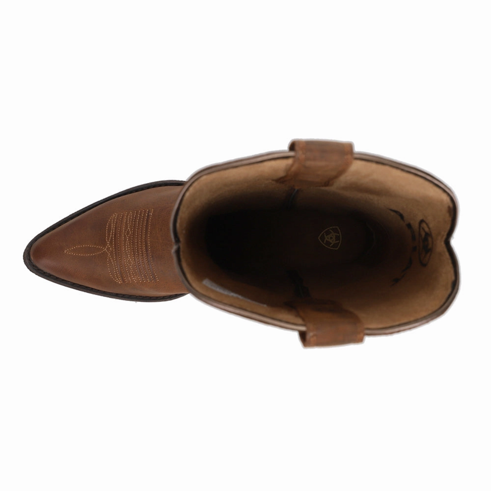 Quick Dry Material toe - box Heritage J Toe Stretchfit Embroidery Pointed Toe Cowboy Boots