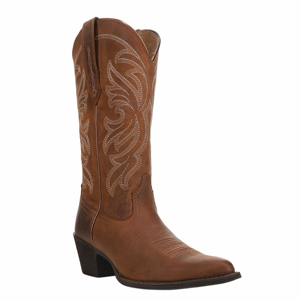 Stretch Panels Heritage J Toe Stretchfit Embroidery Pointed Toe Cowboy Boots