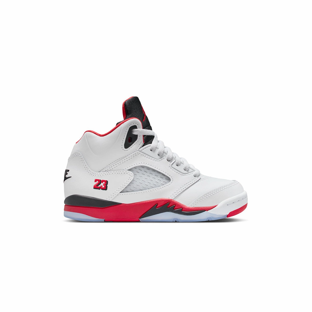Kids Air Jordan 5 Retro OG 'Fire Red Black Tongue' Distinctive durability Durable flexibility