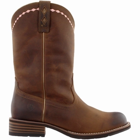 All-Weather Design color - scheme Unbridled Embroidered Round Toe Cowboy Boots