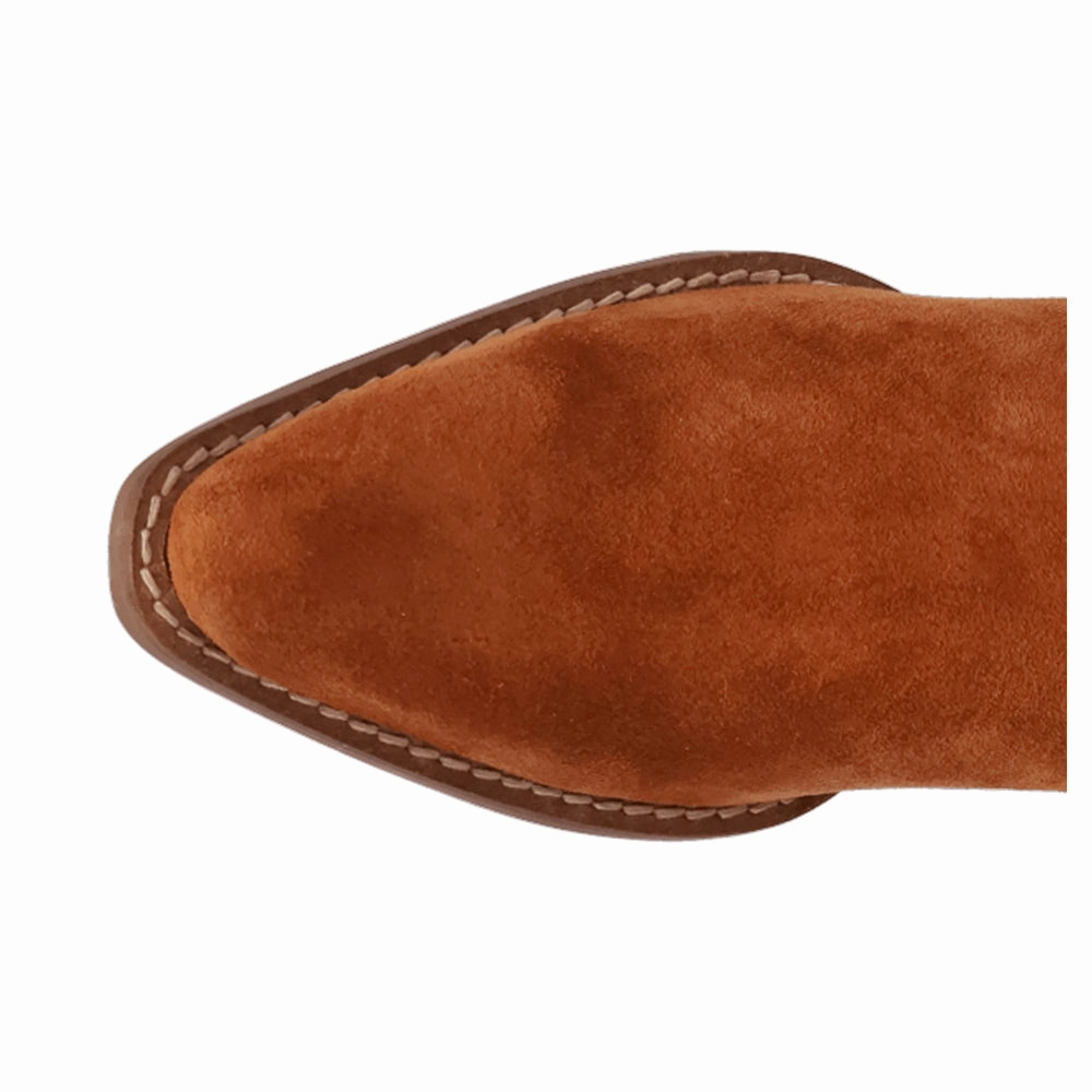 Tapadero Southwest Fringe Snip Toe Cowboy Booties Iconic silhouette