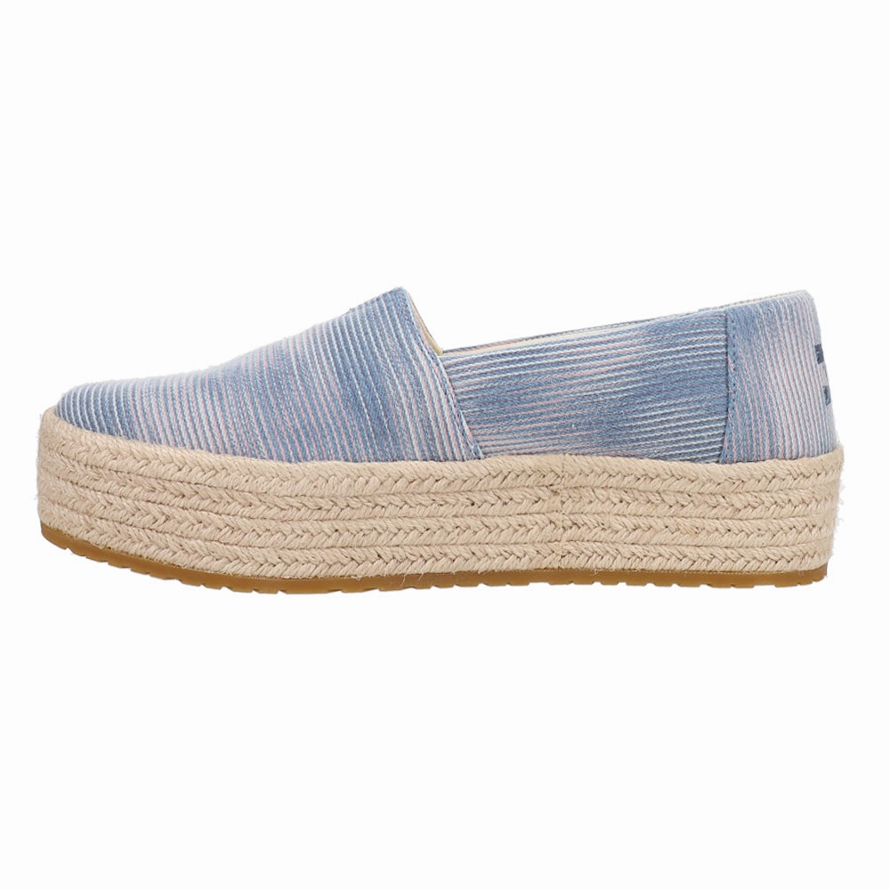 material - type tennis players - specific features Valencia Denim Espadrille Flats