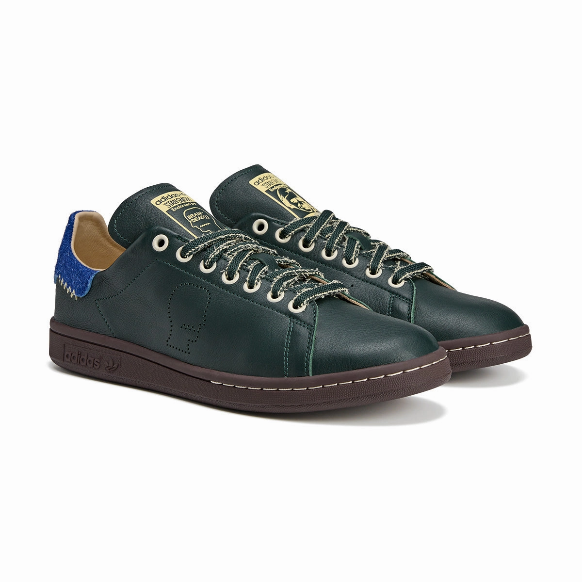 Temperature Regulating Lining   Brain Dead Stan Smith 'Shadow Green'