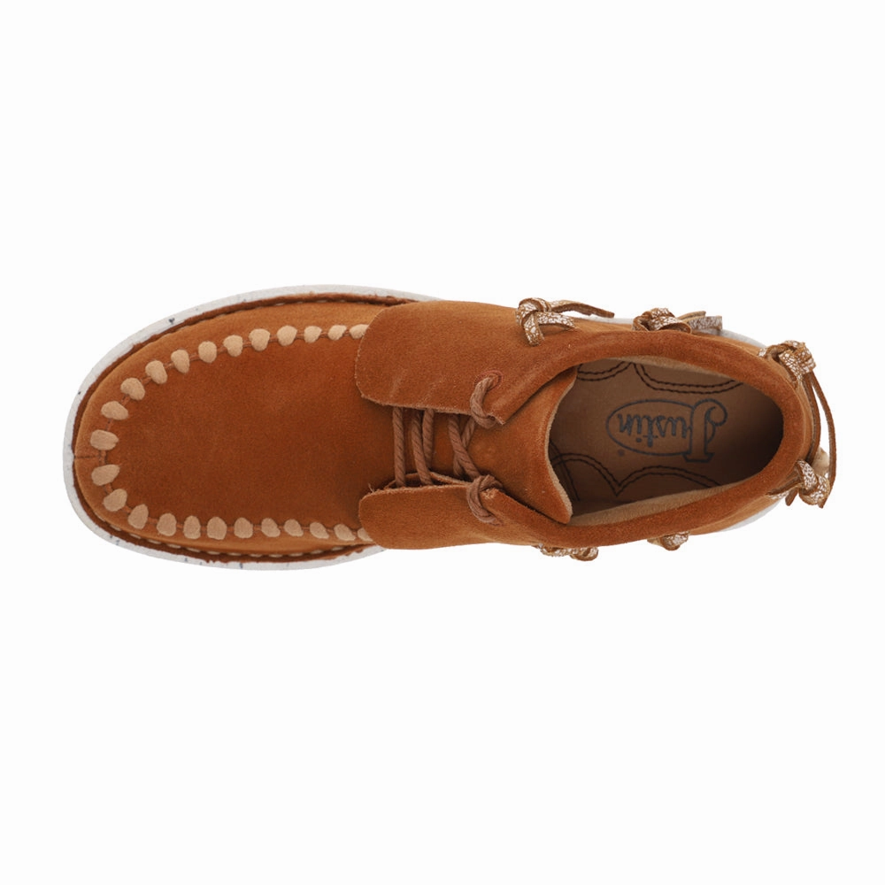 Neutral Build Seamless Feel Teepee Fringe Moccasin Booties