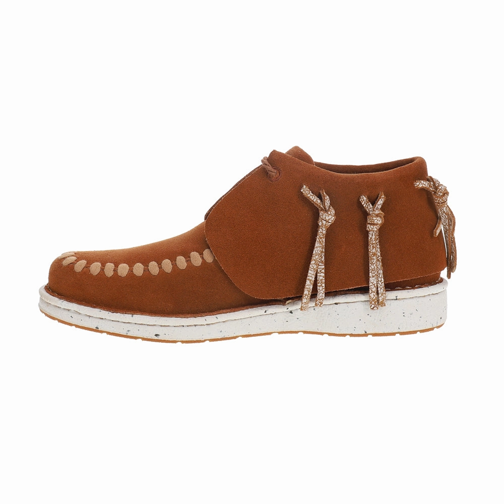 Teepee Fringe Moccasin Booties ReinforcedToe
