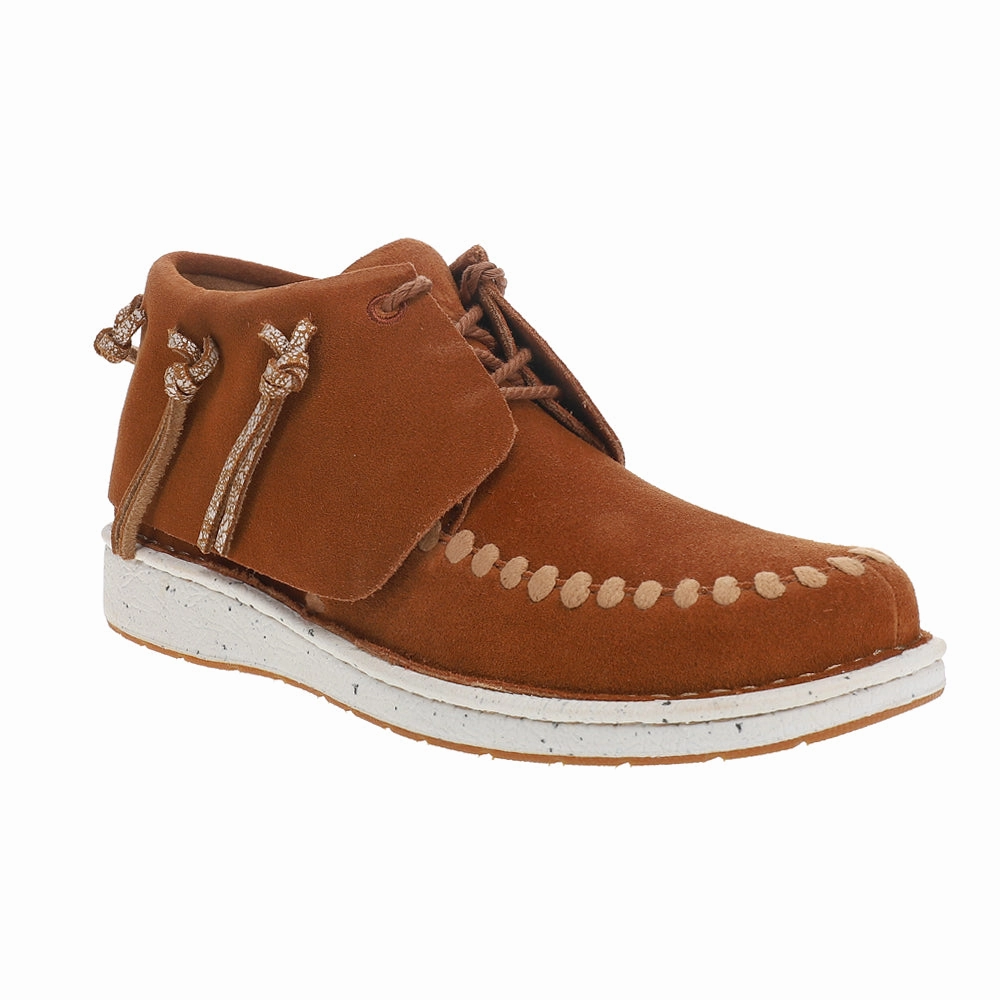 Stable Support Active Nomad Cushioned Step Functional Minimalist Teepee Fringe Moccasin Booties