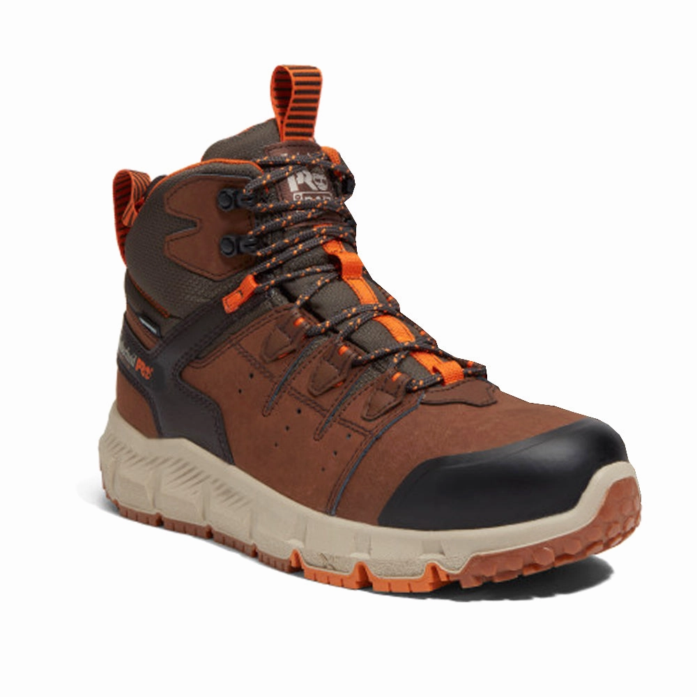 Tempe 6 Inch Waterproof Alloy Toe Work Boots Tough Support