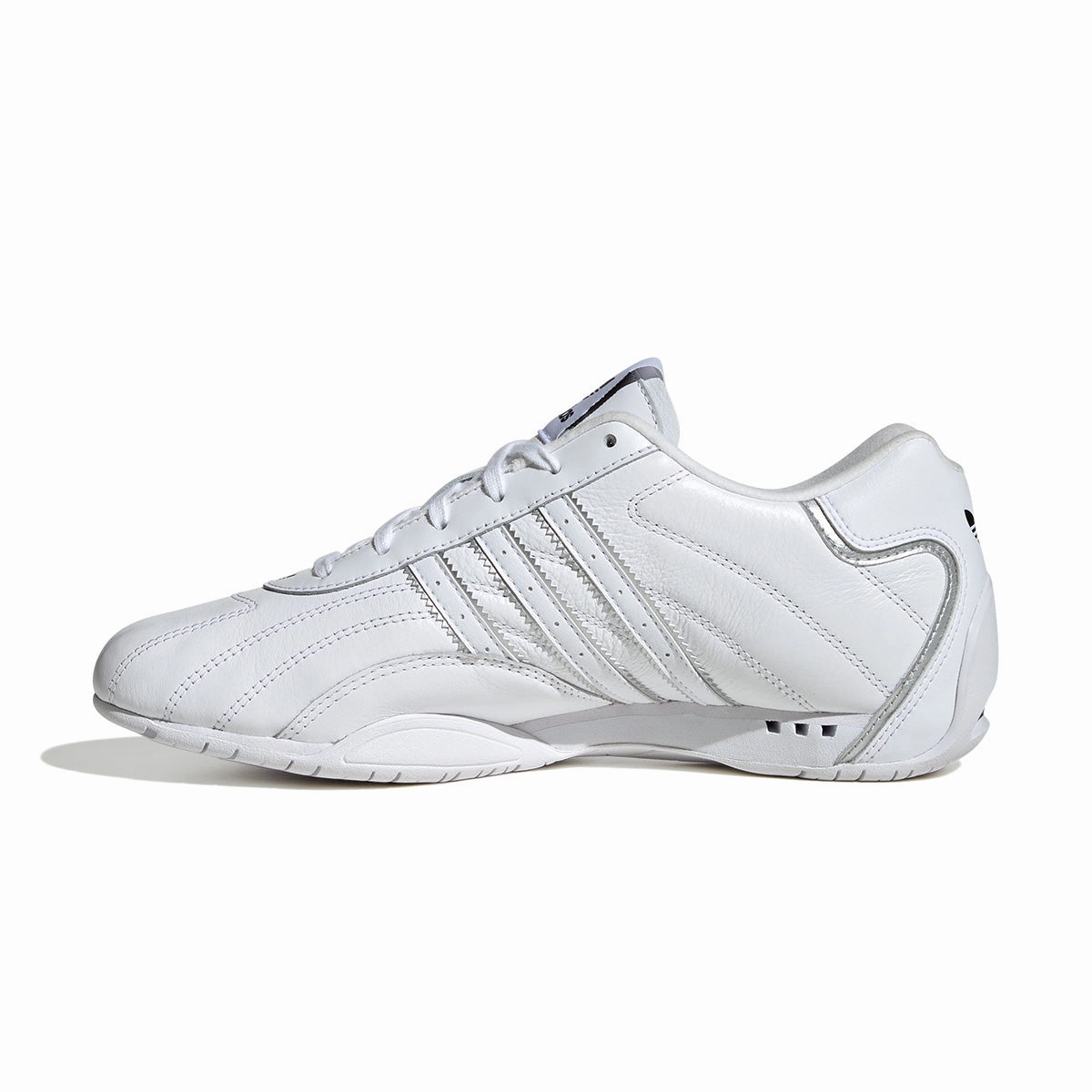 Wmns Adi Racer Lo 'Cloud White Silver Metallic' basketball players