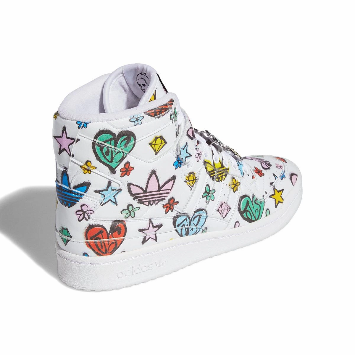   Jeremy Scott Forum 84 High 'Monogram' Footbed