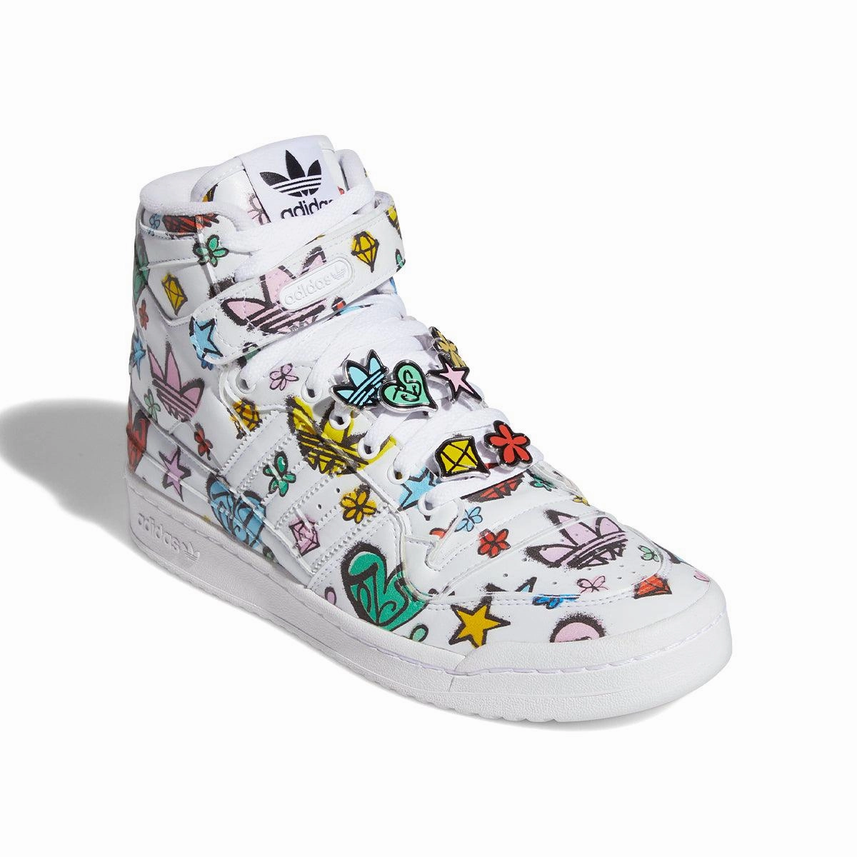   Jeremy Scott Forum 84 High 'Monogram' quality - focused