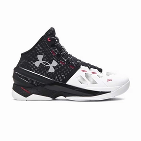 Curry 2 Retro 'White Black' narrow-fit Designer comfort