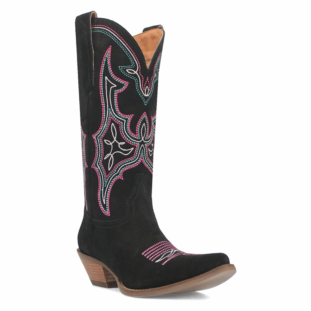 Non Toxic Compounds Glam fit Hot Sauce Embroidered Snip Toe Cowboy Boots
