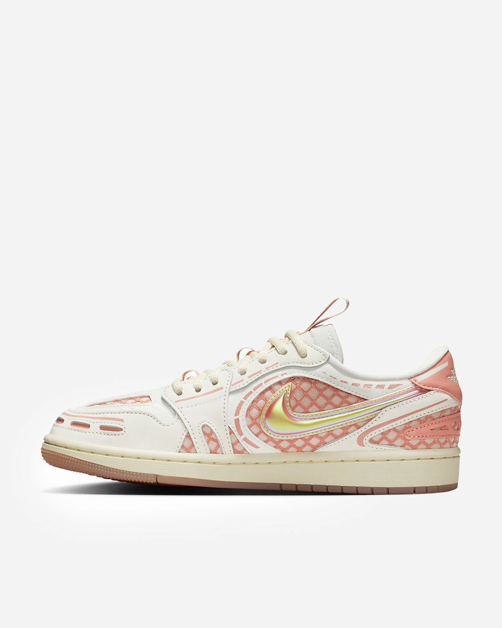 WMNS Air Jordan 1 Low Method of Make 'Sail/Washed Coral' narrow-fit