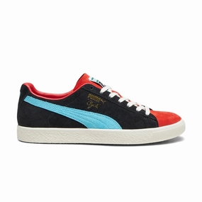 Clyde OG 'PUMA Black For All Time Red' Sustainable Manufacturing Process Warm in winter
