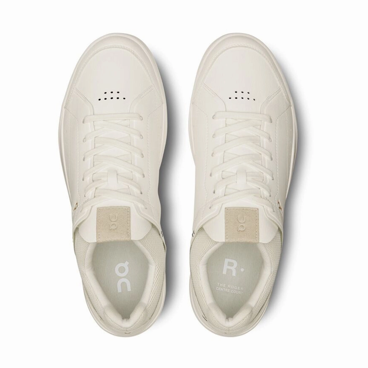 Wide toe box School - Friendly The Roger Centre Court 'White Gum'