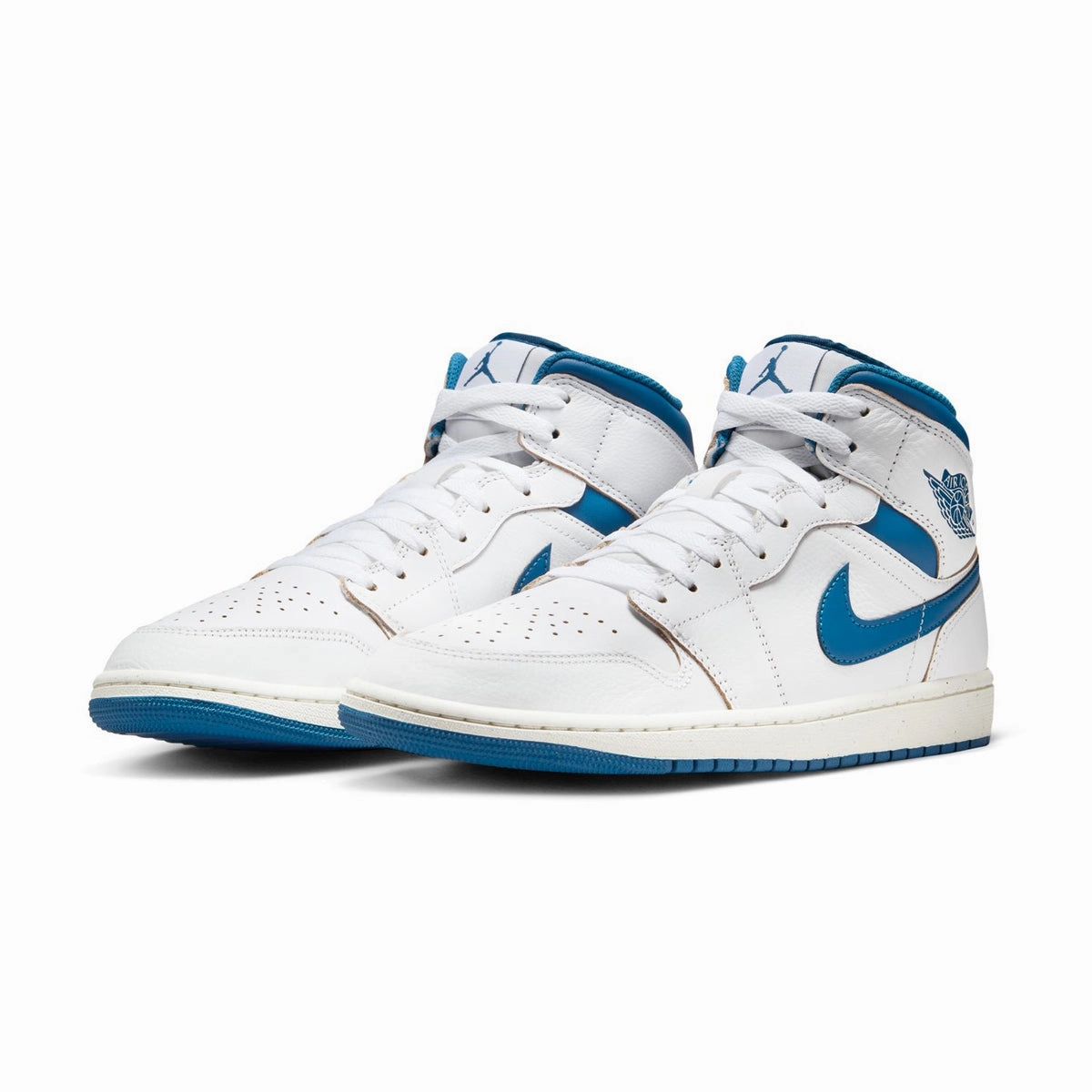 Air Jordan 1 Mid SE 'Industrial Blue' ventilation channels