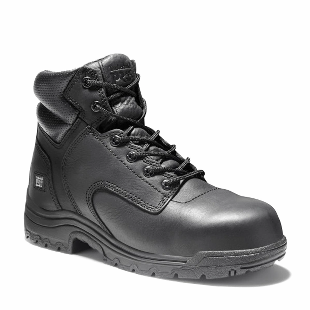 TiTAN 6 Inch Oil Resistant Composite Toe Work Boots Flexible Protective Gear Comfort Edge Footwear