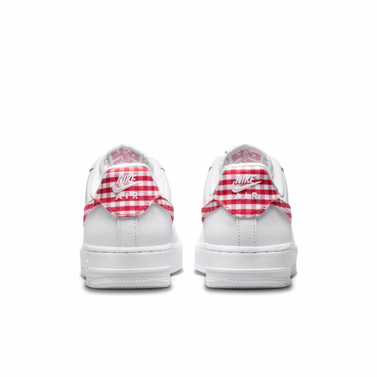 Edgy Wmns Air Force 1 ??07 'Gingham Red'