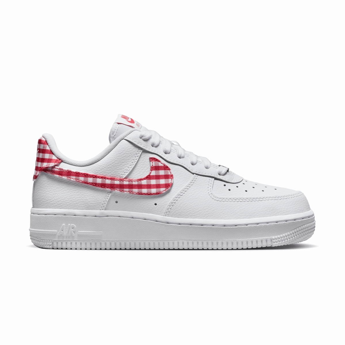 Wmns Air Force 1 ??07 'Gingham Red' color - scheme