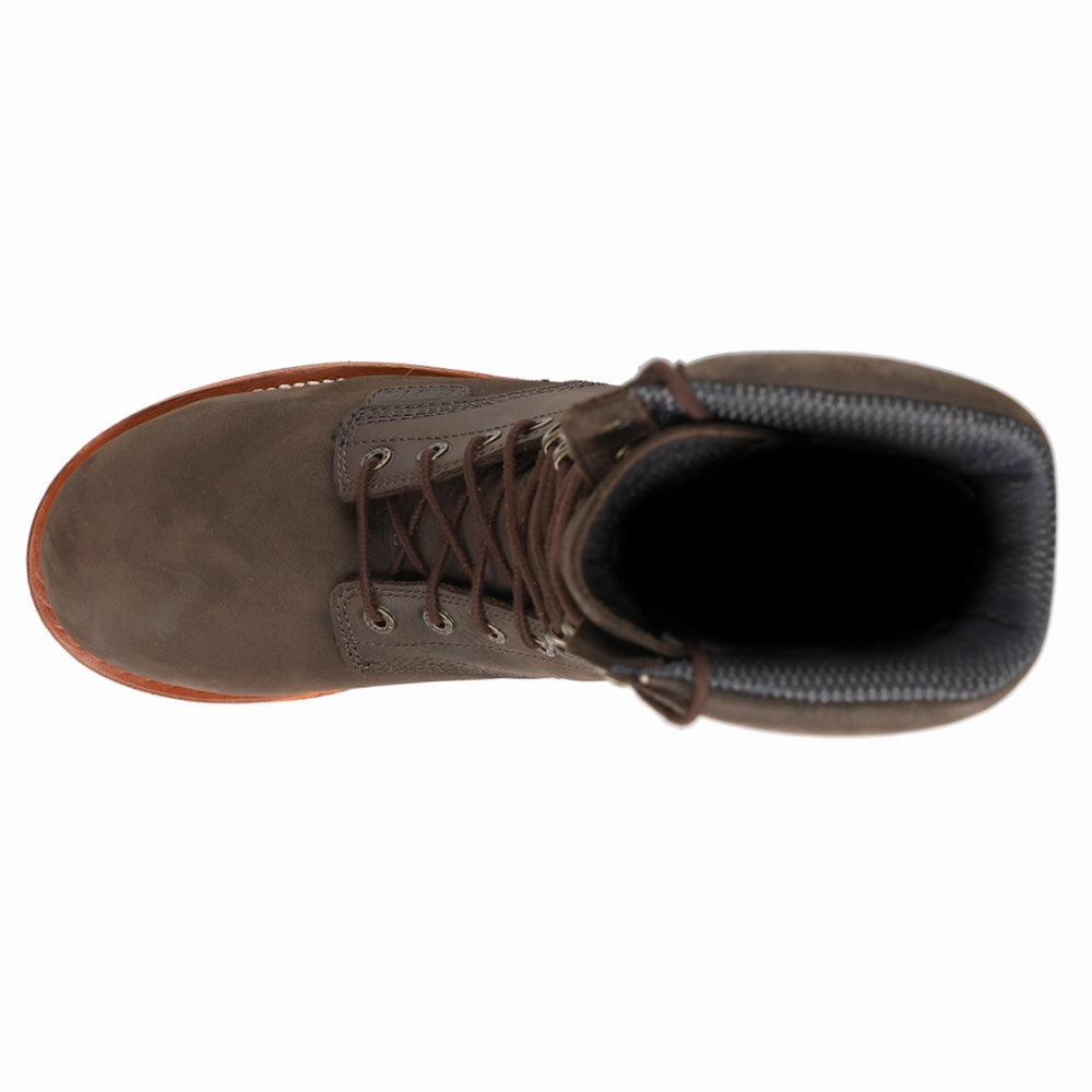 Enhanced grip Thunderstruck 10 Inch Waterproof Insulated Composite Toe Logger Lace Up Work Boots