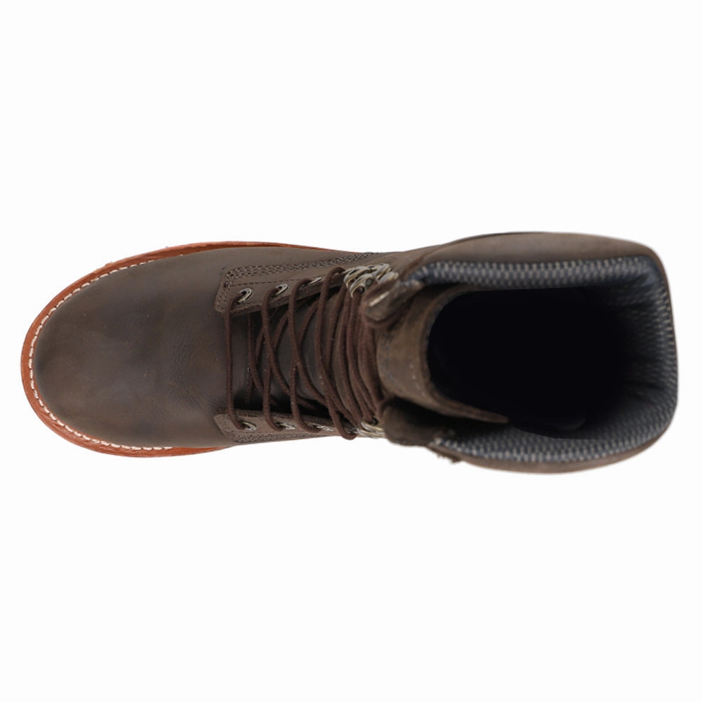 Thunderstruck 10 Inch Waterproof Insulated Logger Lace Up Work Boots Weatherproof Protective Shoes Supportive Fit