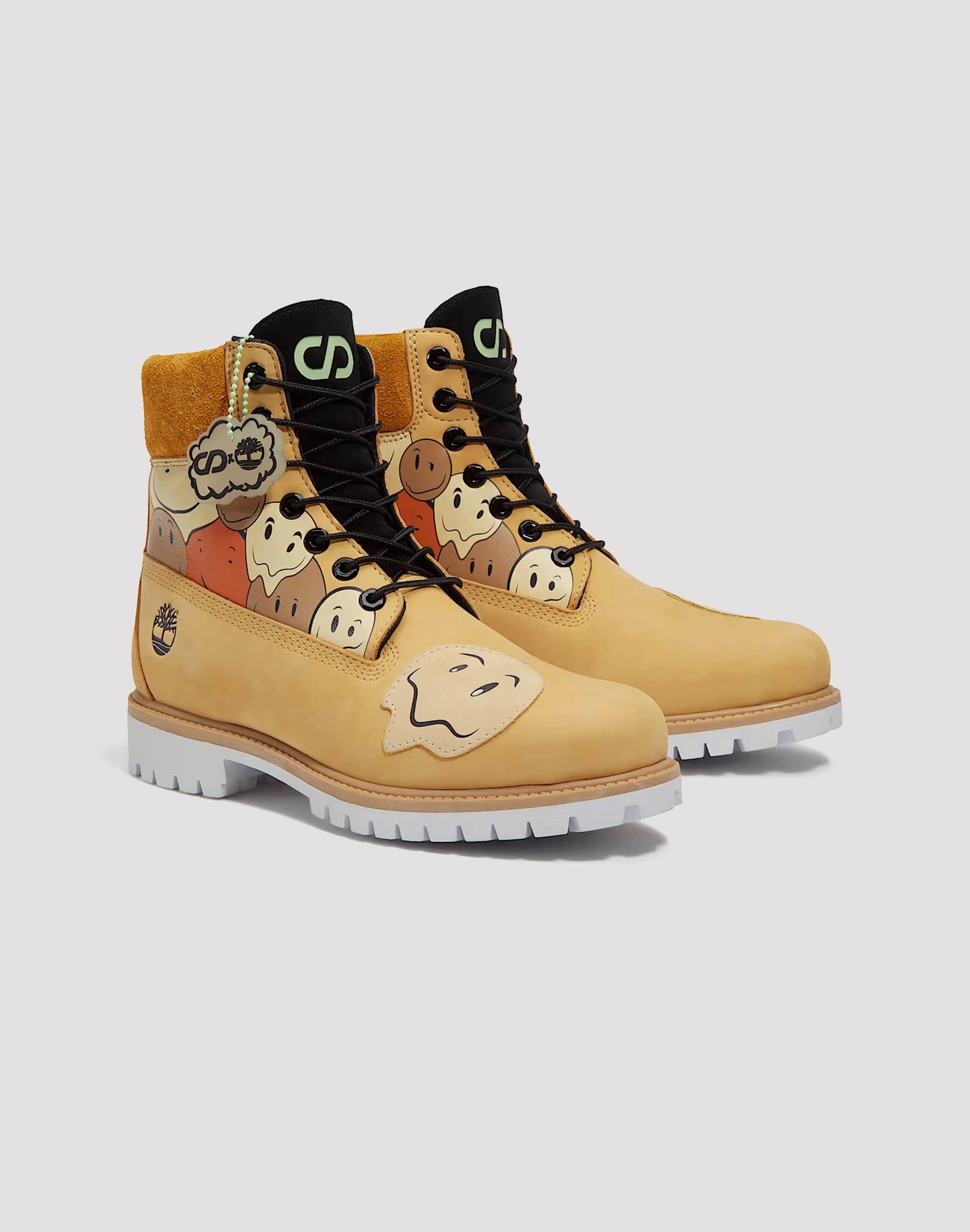 Heat-resistant Running Timberland 6-Inch Premium Waterproof Boots 'Shades of Happiness'