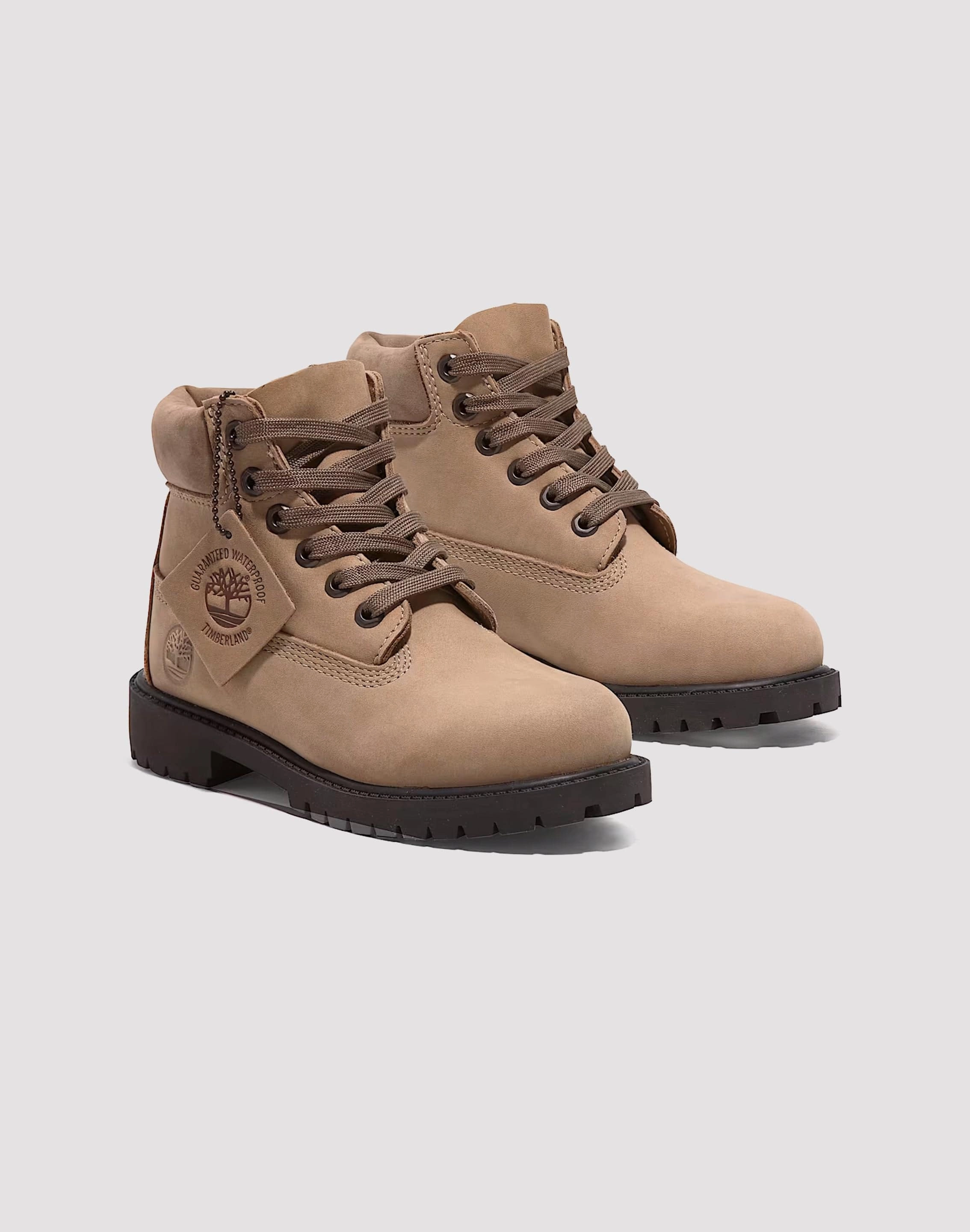 Timberland 6-Inch Premium Waterproof Boots Grade-School Anti Impact Shoes