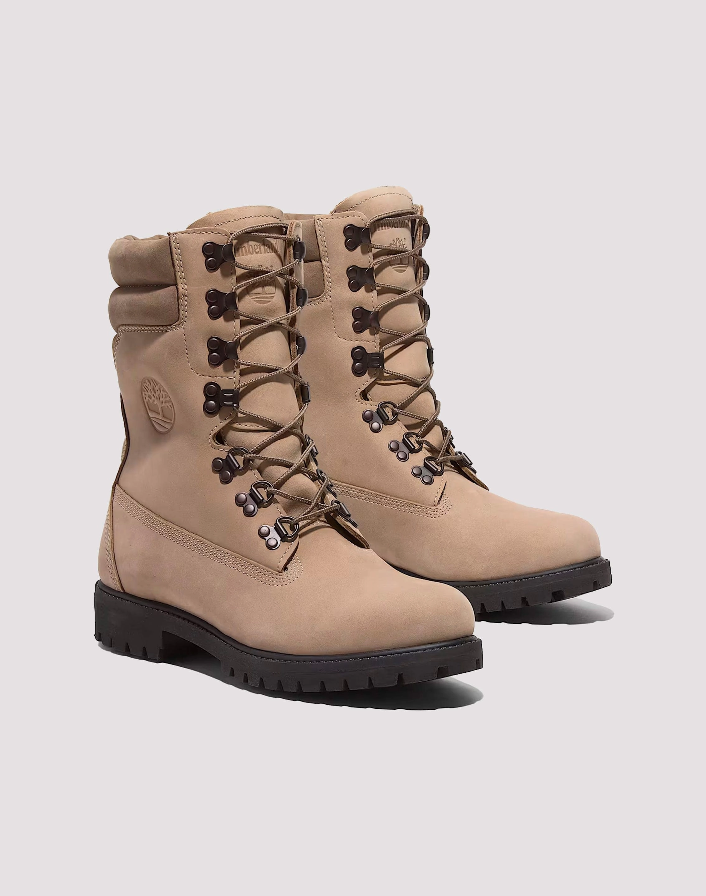 Timberland Timberland Premium Super Men's "Beige Nubuck" Waterproof Boot Slip Resistant Weather Resistant User