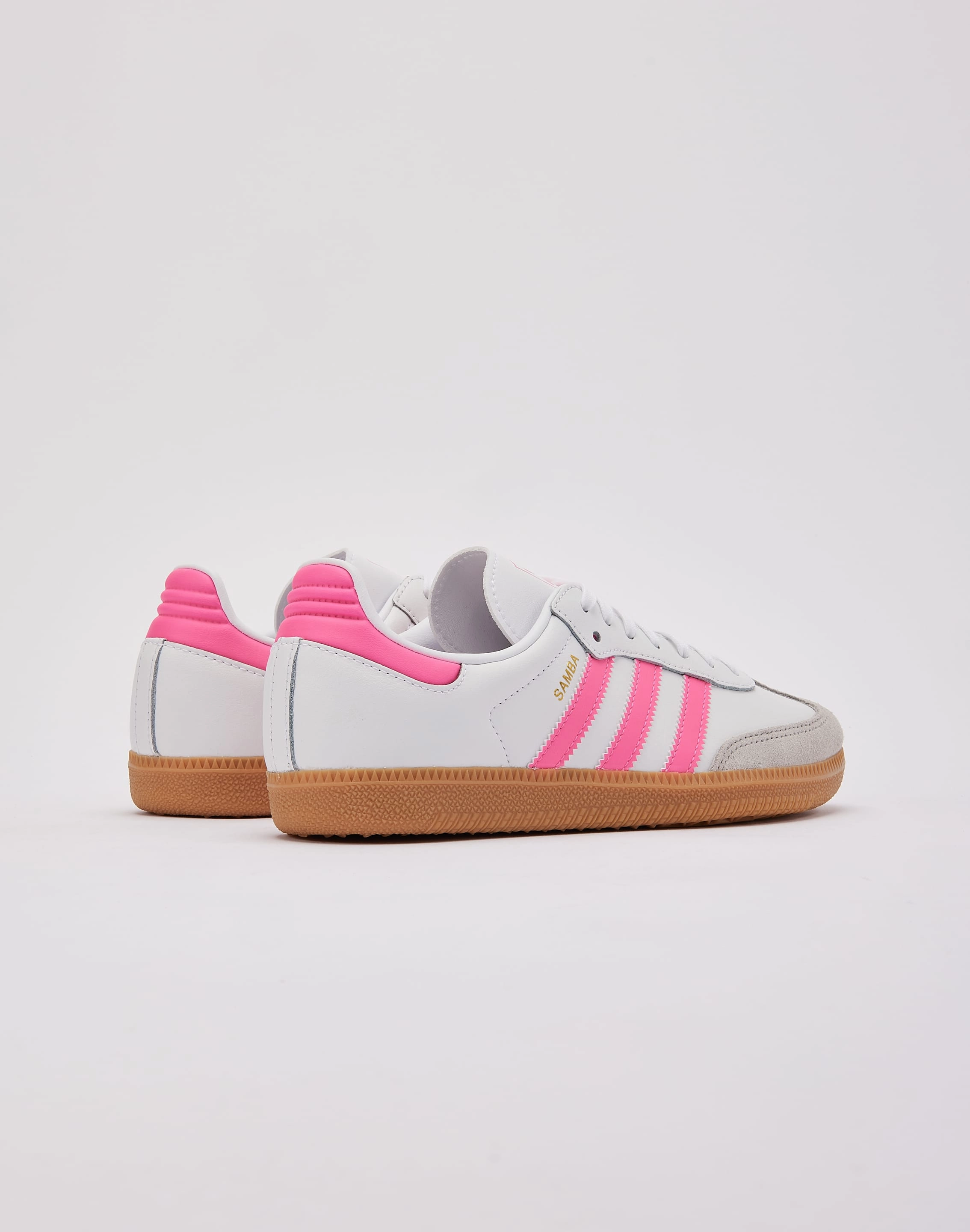 hook - and - loop closure tennis players Adidas Samba OG Grade-School