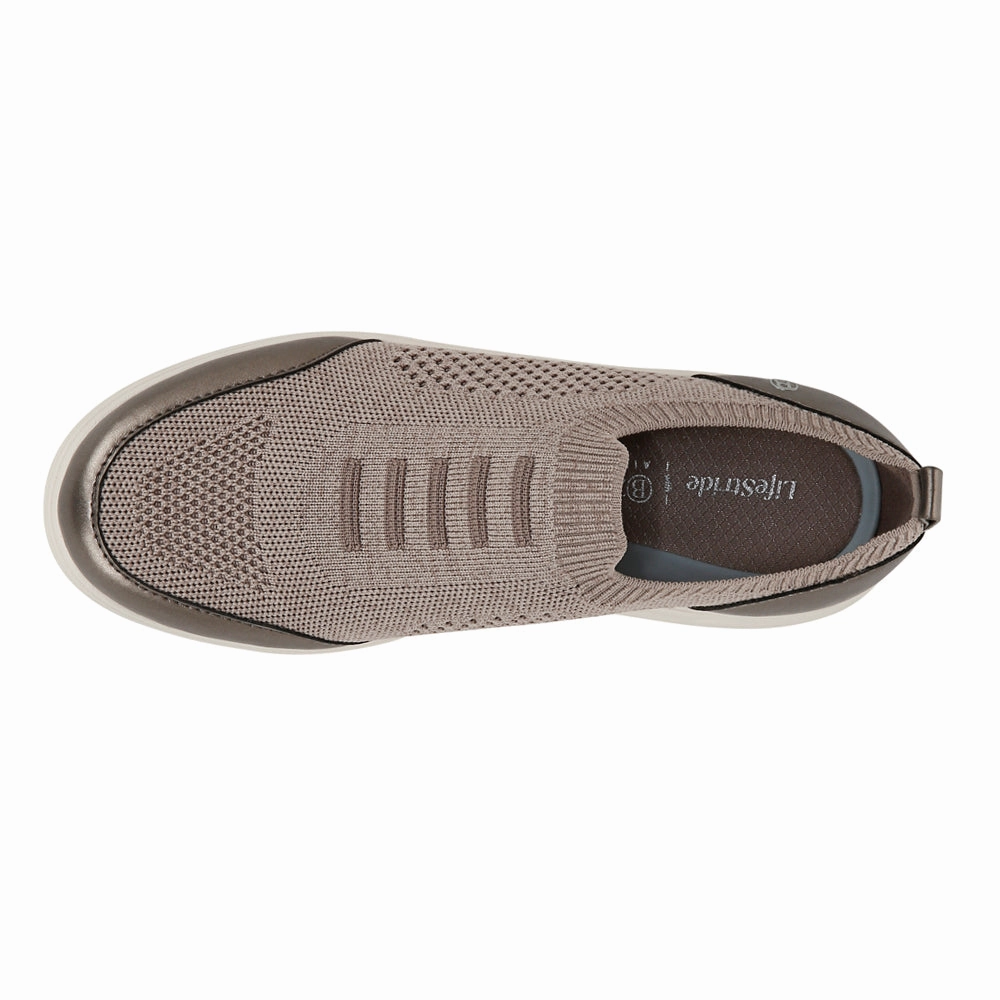 Responsive foam Timeless Metallic Slip On Sneakers