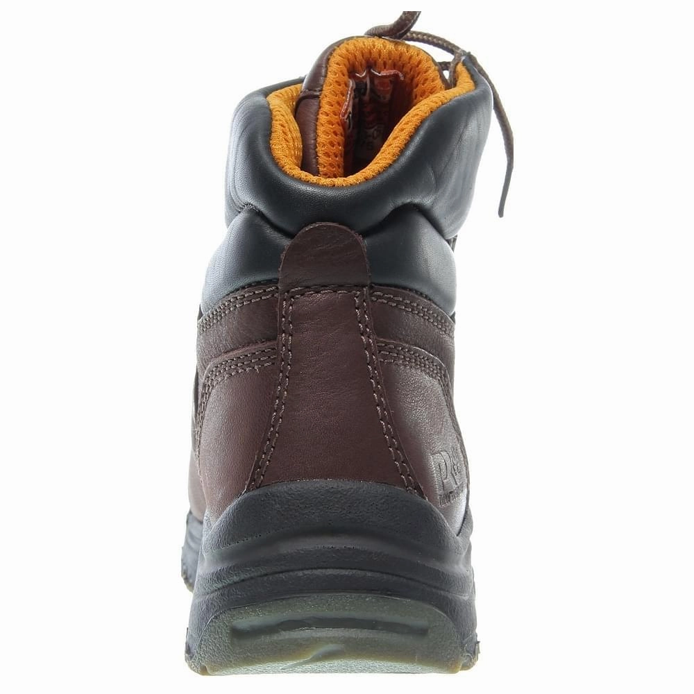 Titan 6 Inch Slip Resistant Alloy Toe Work Boots desert