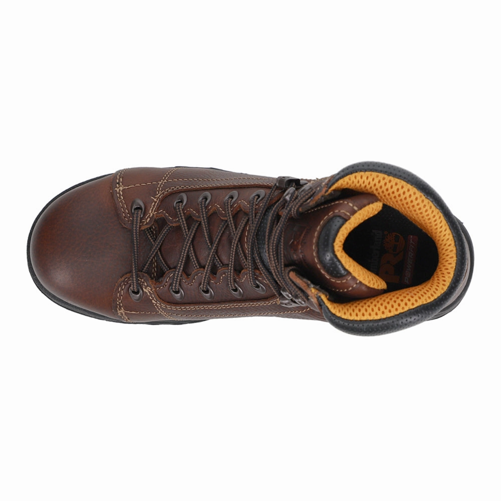 TiTAN 6 Inch Slip Resistant Alloy Toe Work Boots Outdoor safety All Day Comfort Footwear