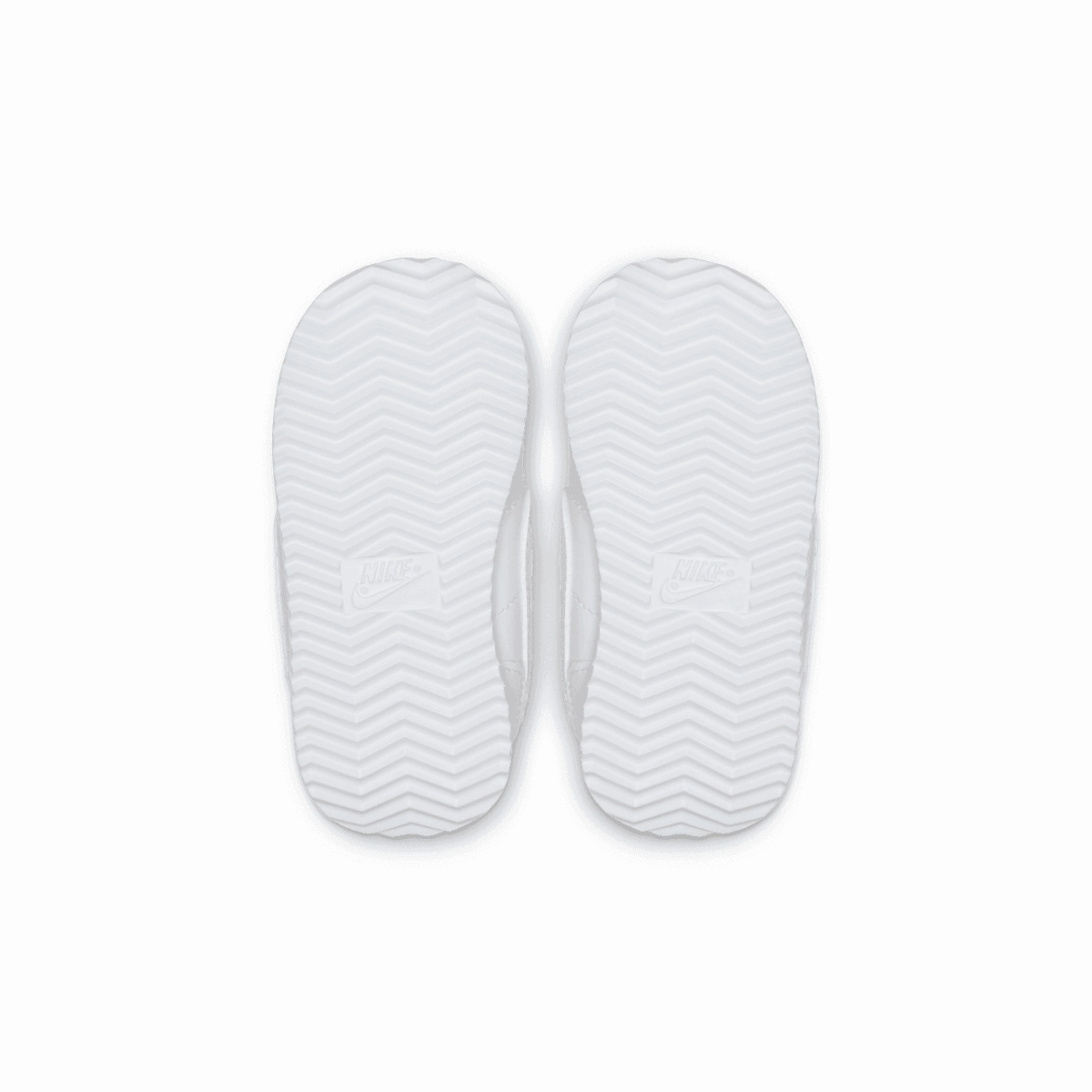 Toddler's Cortez Basic SL 'White' Durable Rubber Tread