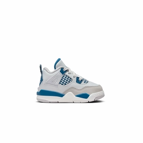 All Day Comfort Technology Distinctive flair Toddlers Air Jordan 4 Retro 'Military Blue'