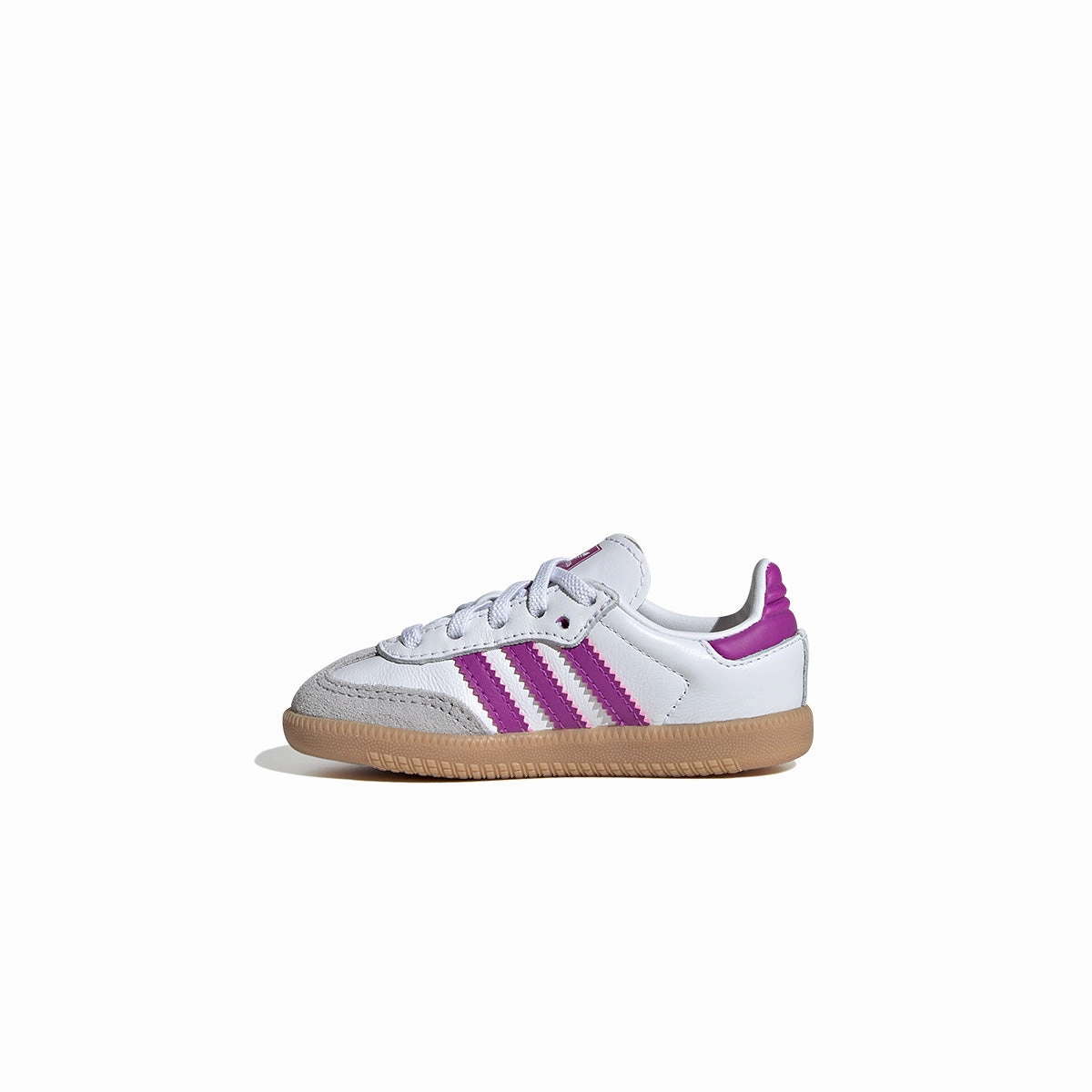 Shock Diffusing Heel Toddlers Samba OG 'White Purple Burst'