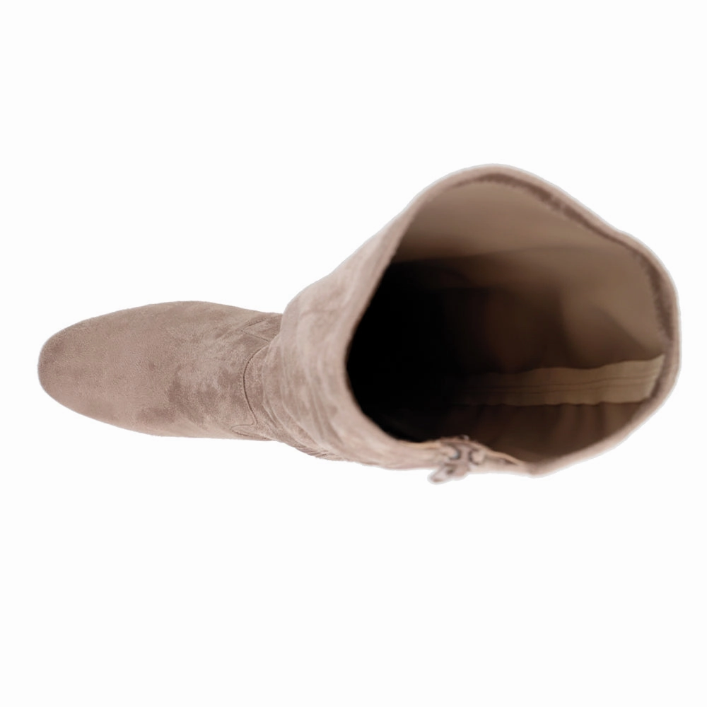 Ilona Tall Square Toe Zippered Boots fashionistas Adjustable Fastening