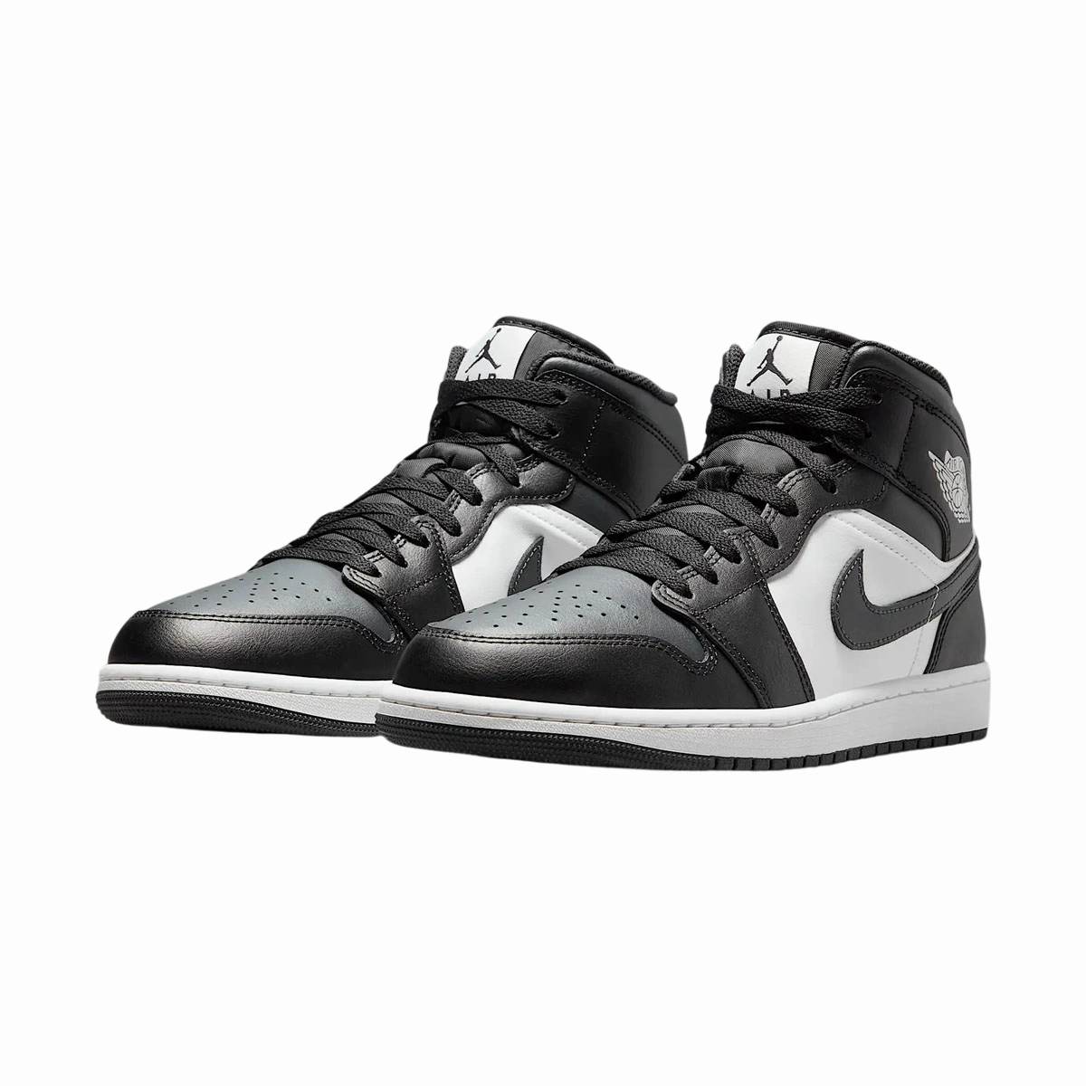 Air Jordan 1 Mid 'Off Noir Toe' Sculpted comfort Smooth Surface