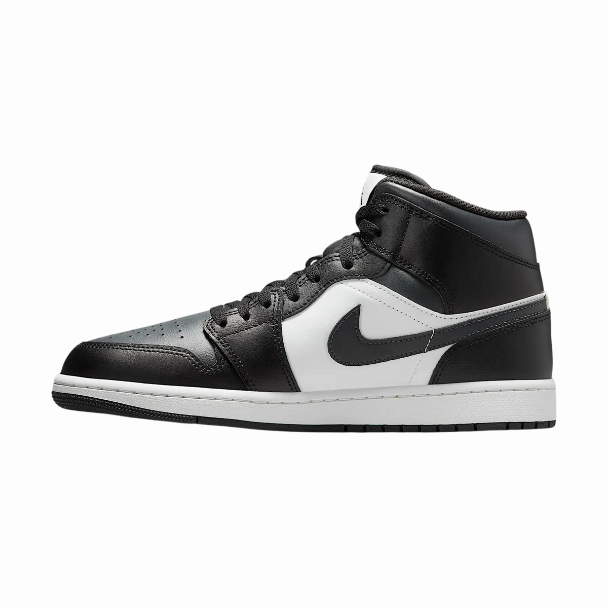 Air Jordan 1 Mid 'Off Noir Toe' Non Restrictive Design dimension