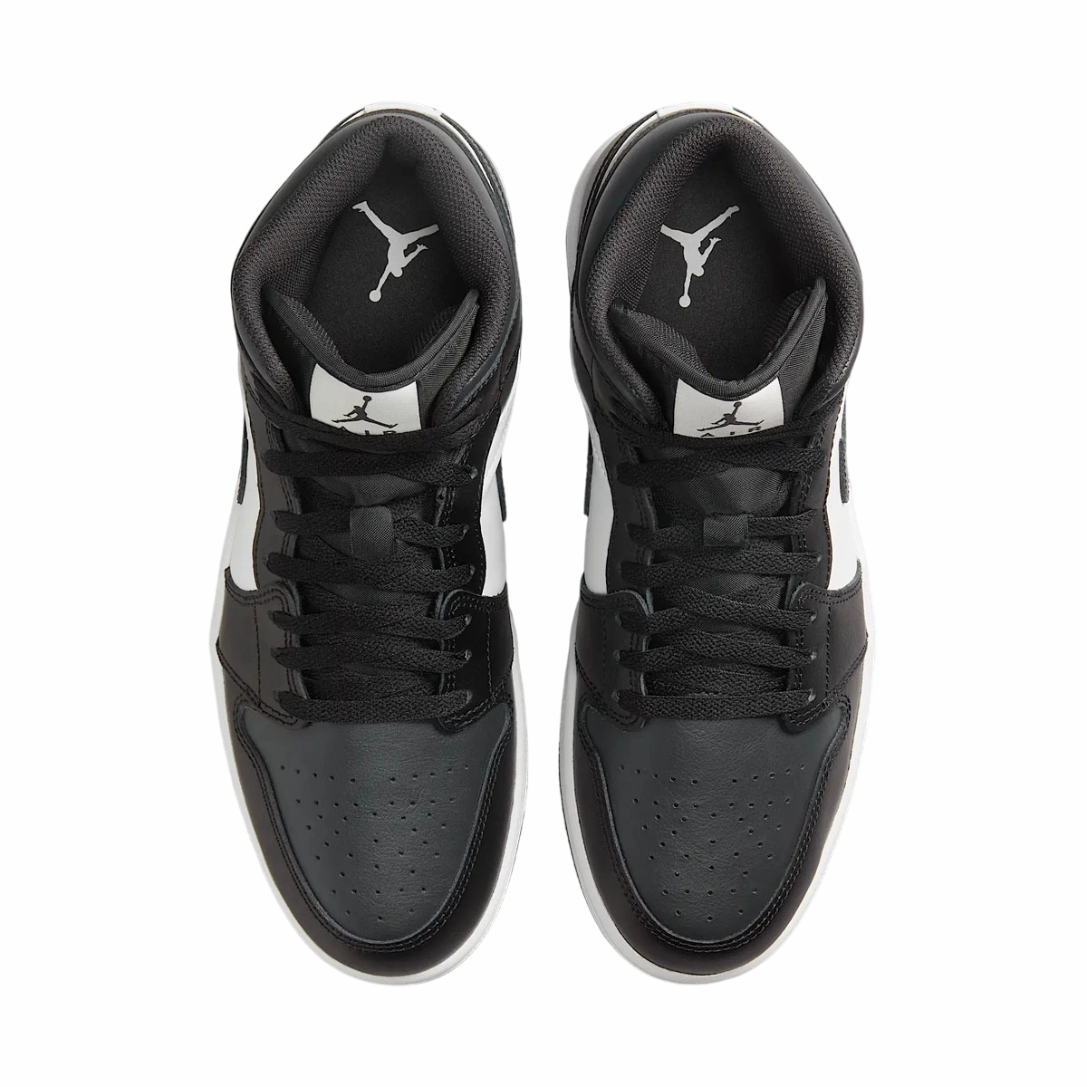 Air Jordan 1 Mid 'Off Noir Toe' Ergonomic Contour Shape