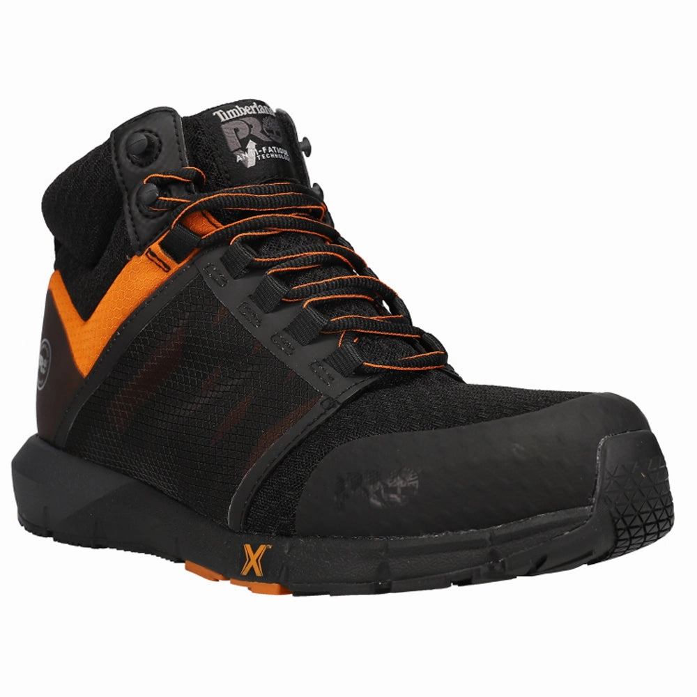 Weather Guard Shoes Reinforced Cushioning Radius Mid Slip Resistant Composite Toe Work Shoes