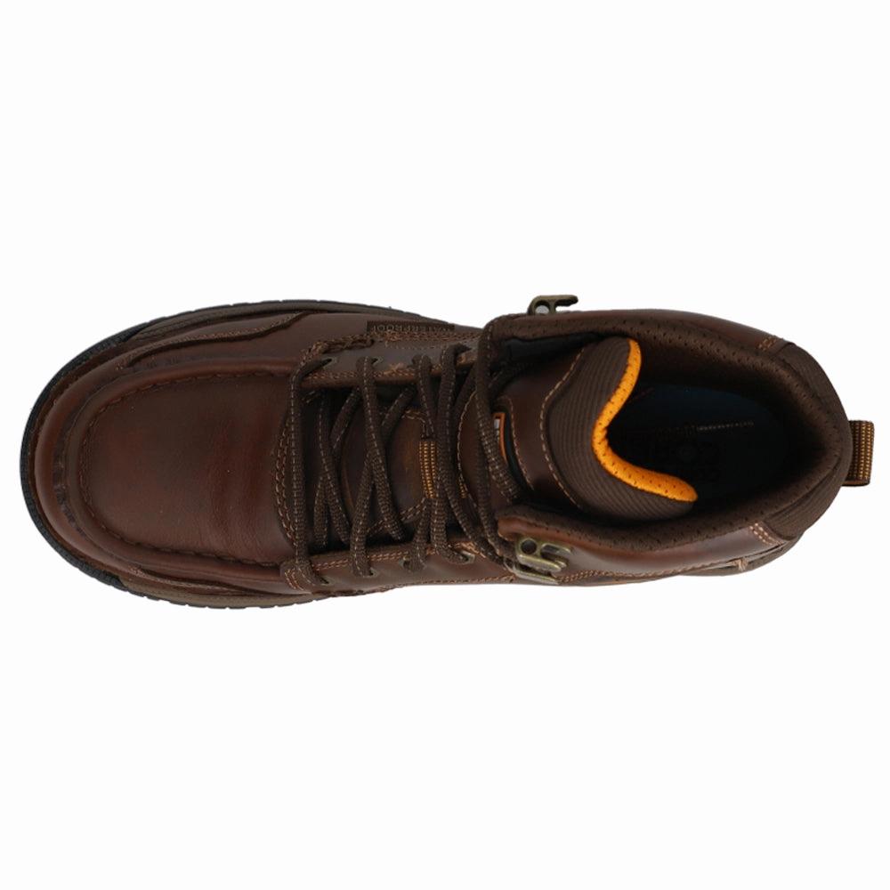 Athens 360 6 Inch Waterproof Soft Toe Work Boots All-Season Comfort Rugged Traction