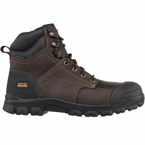 Treadfast 6 Inch Electrical Steel Toe Work Boots Work Site Comfort