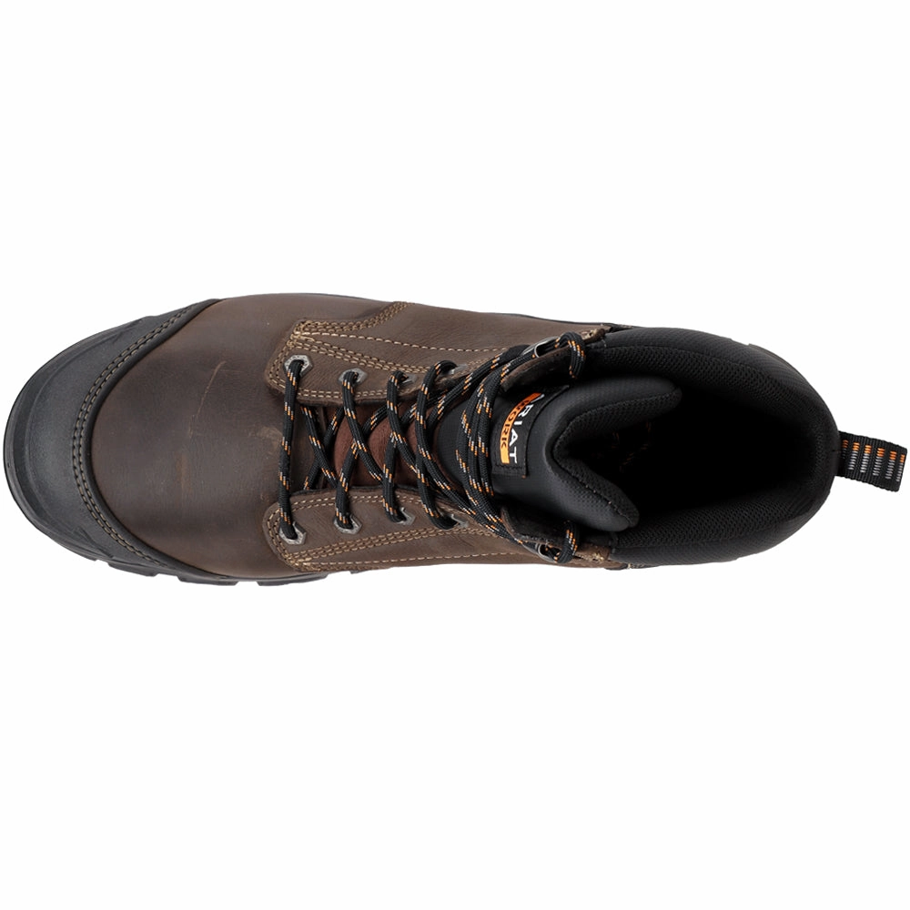 Treadfast 6 Inch Electrical Steel Toe Work Boots Impact Guard Footwear