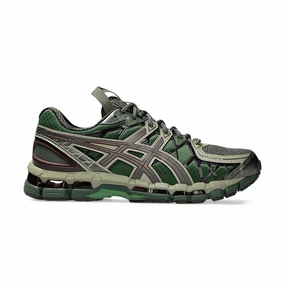 UB10-S GEL-Kayano 20 'Moss Gunmetal' Elastic Collar Roomy Fit