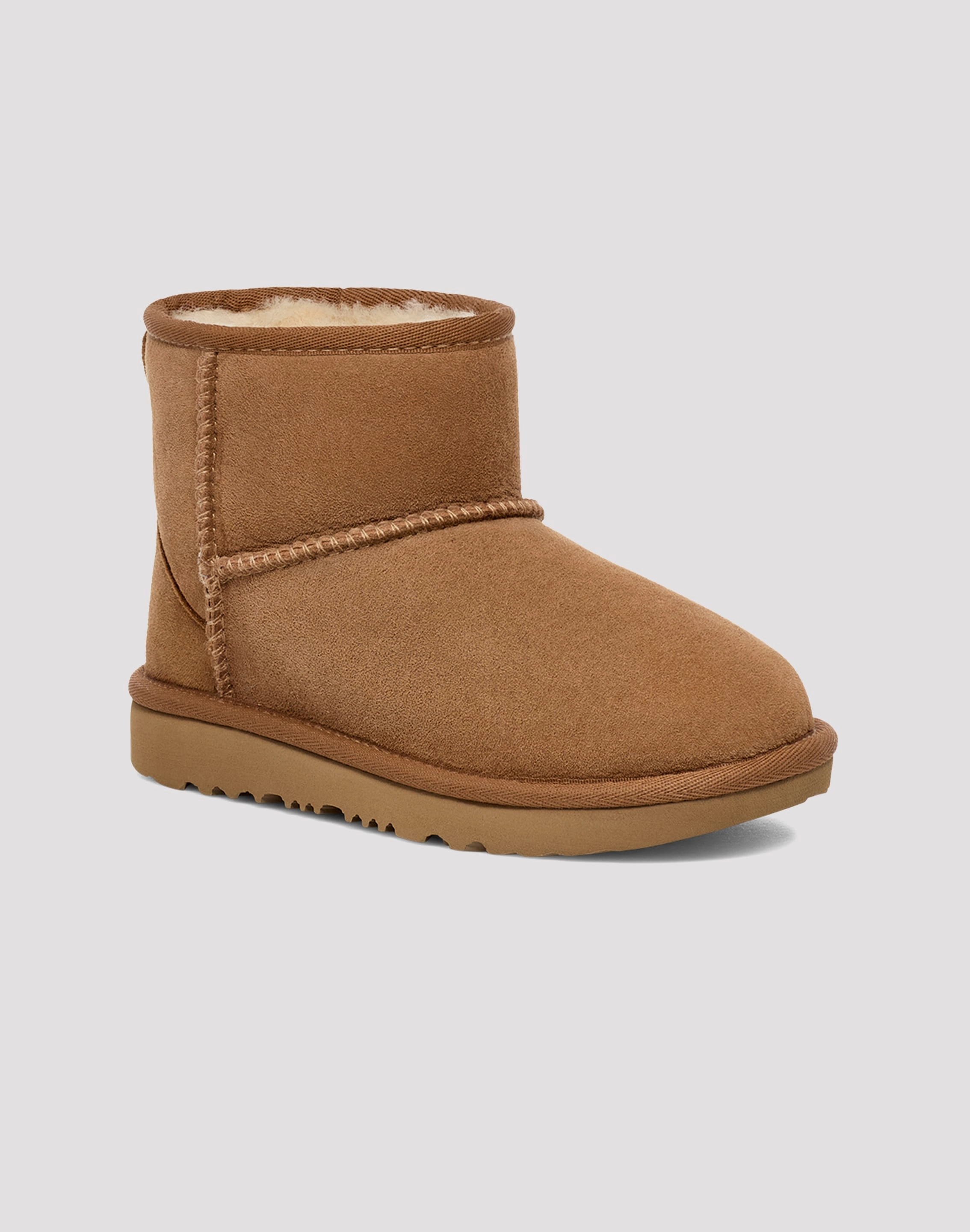 UGG Classic Mini II Toddler Girls' "Chestnut" Boot Adventure Time Leather Comfort