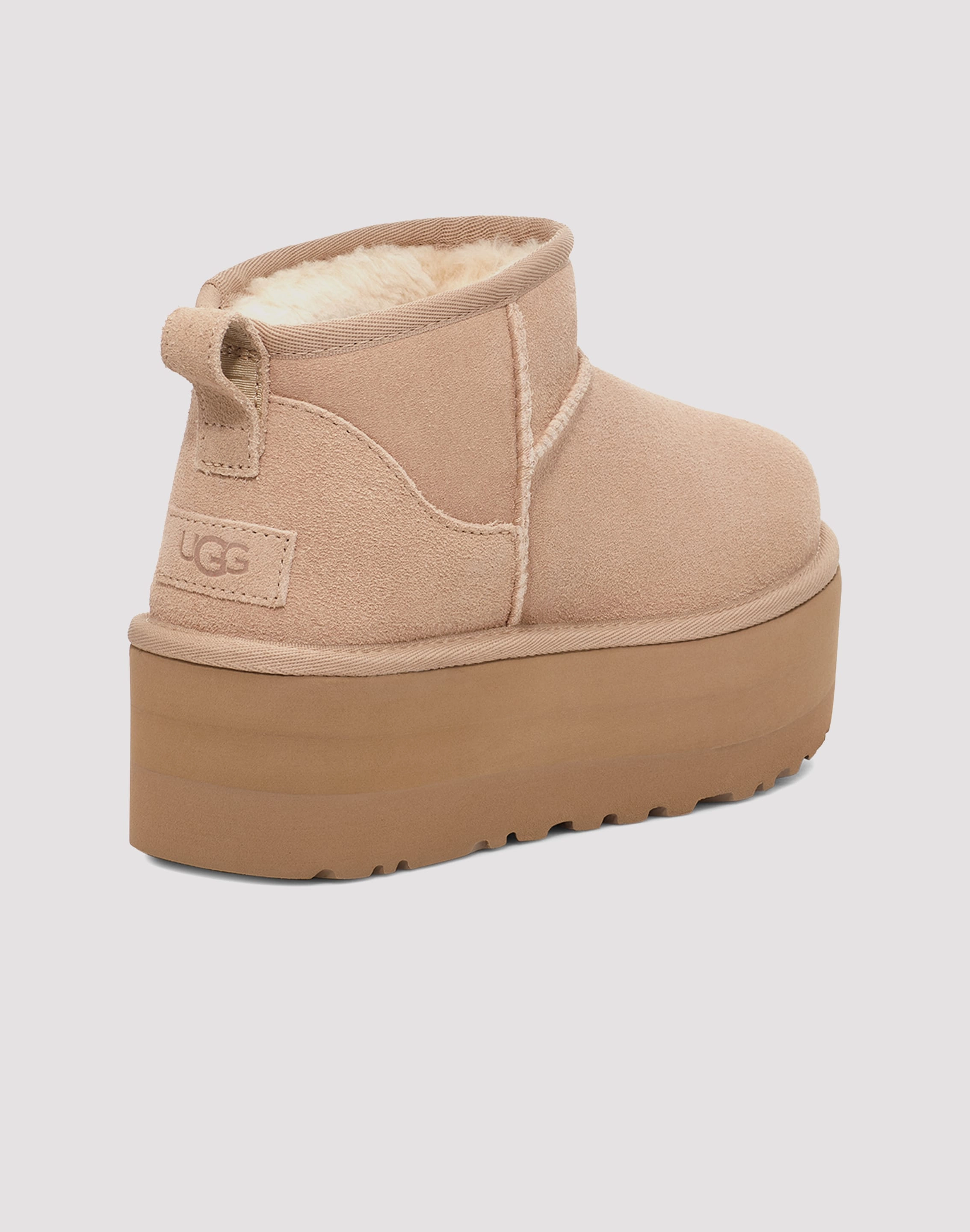 Low Profile Winter Walker UGG Classic Ultra Mini Platform "Sand" Boot