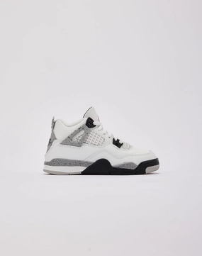 Jordan Air Jordan 4 Retro OG 'White Cement' Pre-School MoistureWicking