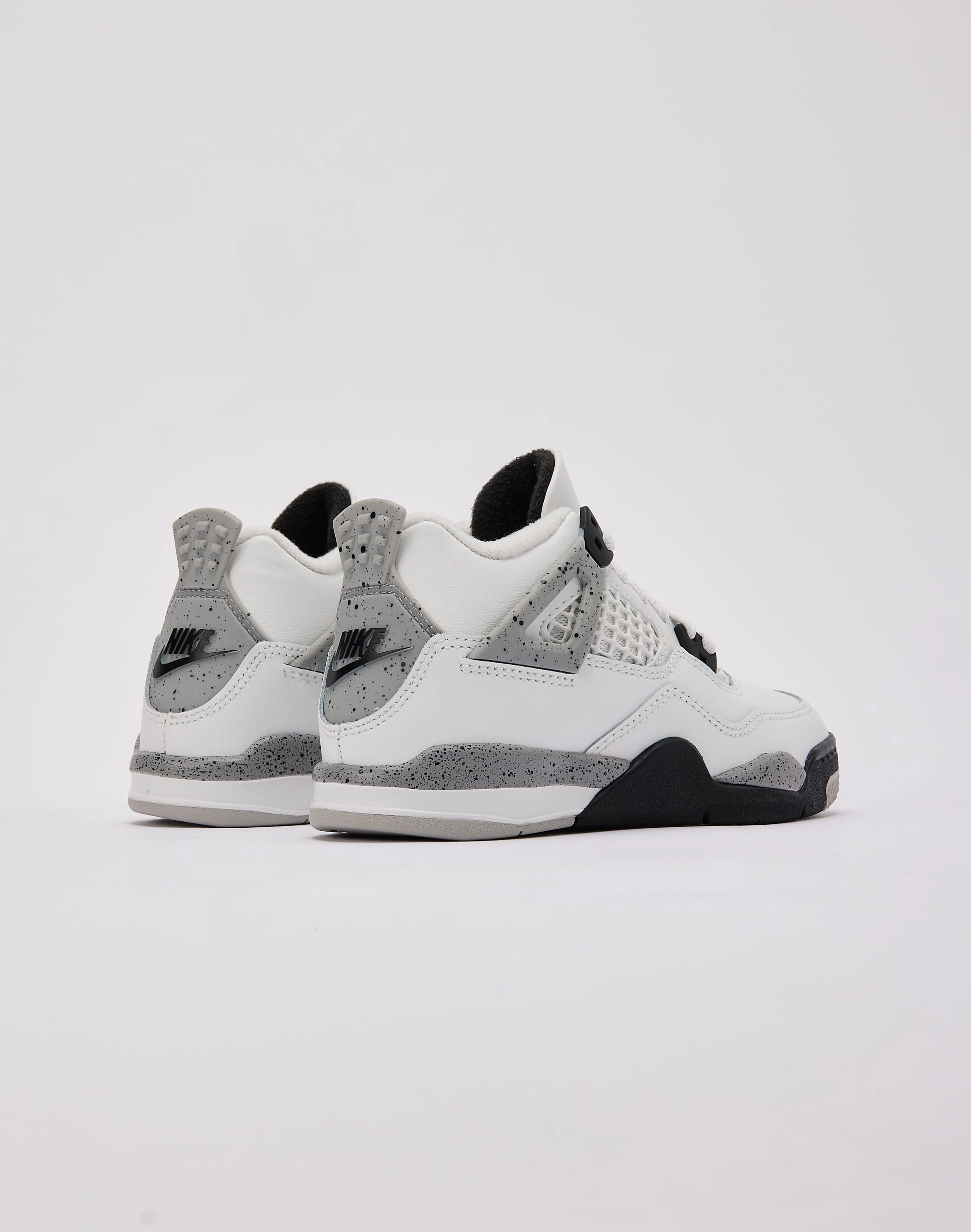 Dynamic lining Fast Step Jordan Air Jordan 4 Retro OG 'White Cement' Pre-School