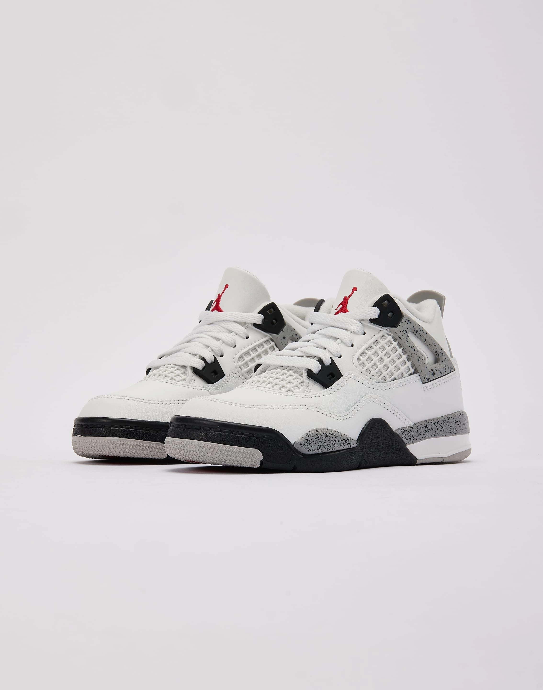 foam padding Jordan Air Jordan 4 Retro OG 'White Cement' Pre-School