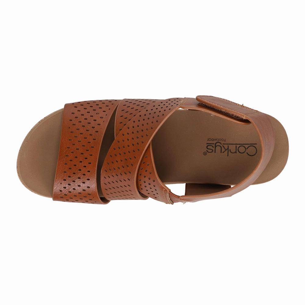 Guilty Pleasure Cut-Out Studded Wedge Slingback Sandals Foot Protection running - specific features